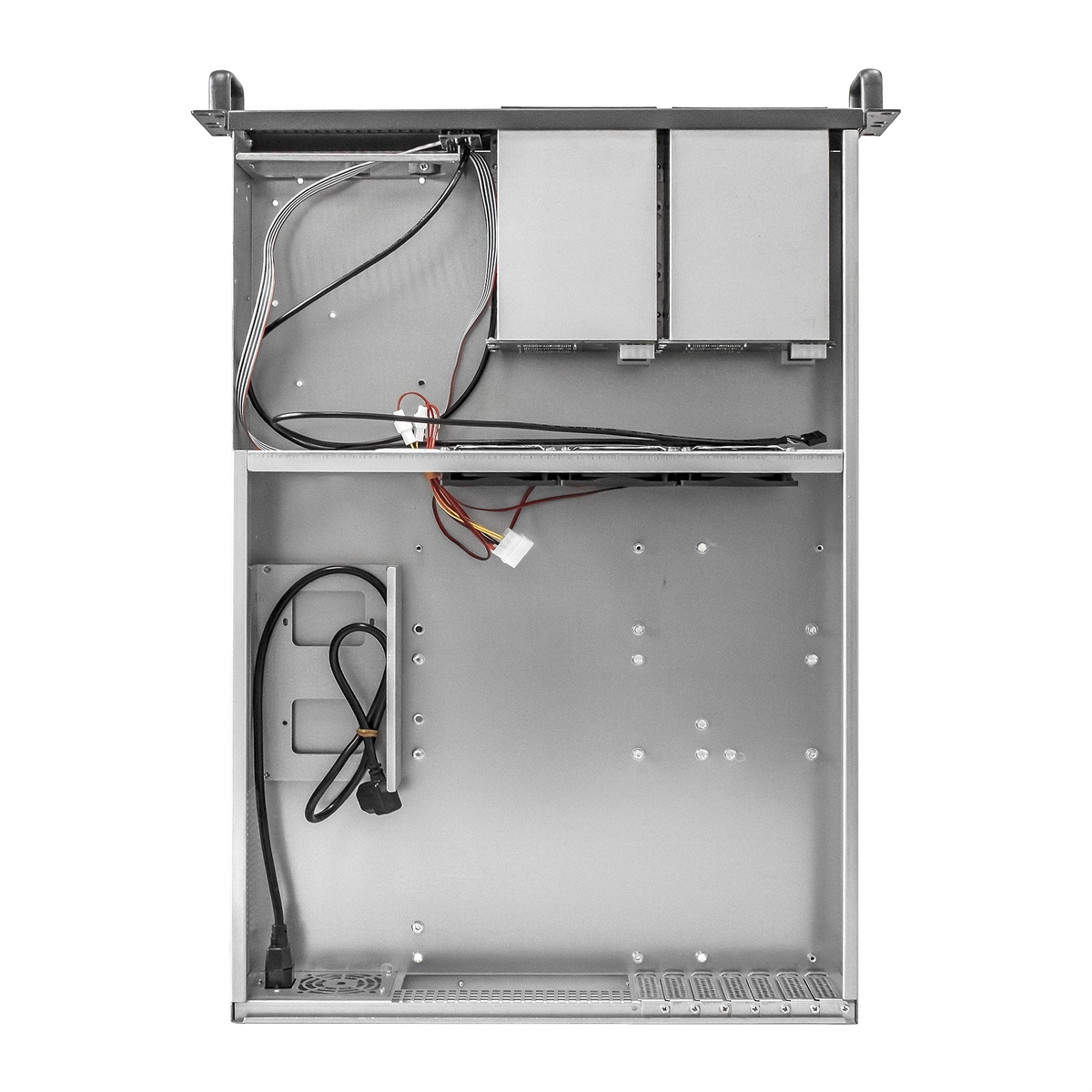 Серверный корпус ExeGate Pro 2U660-HS06, В стойку, глубина 660, высота 89, 2U