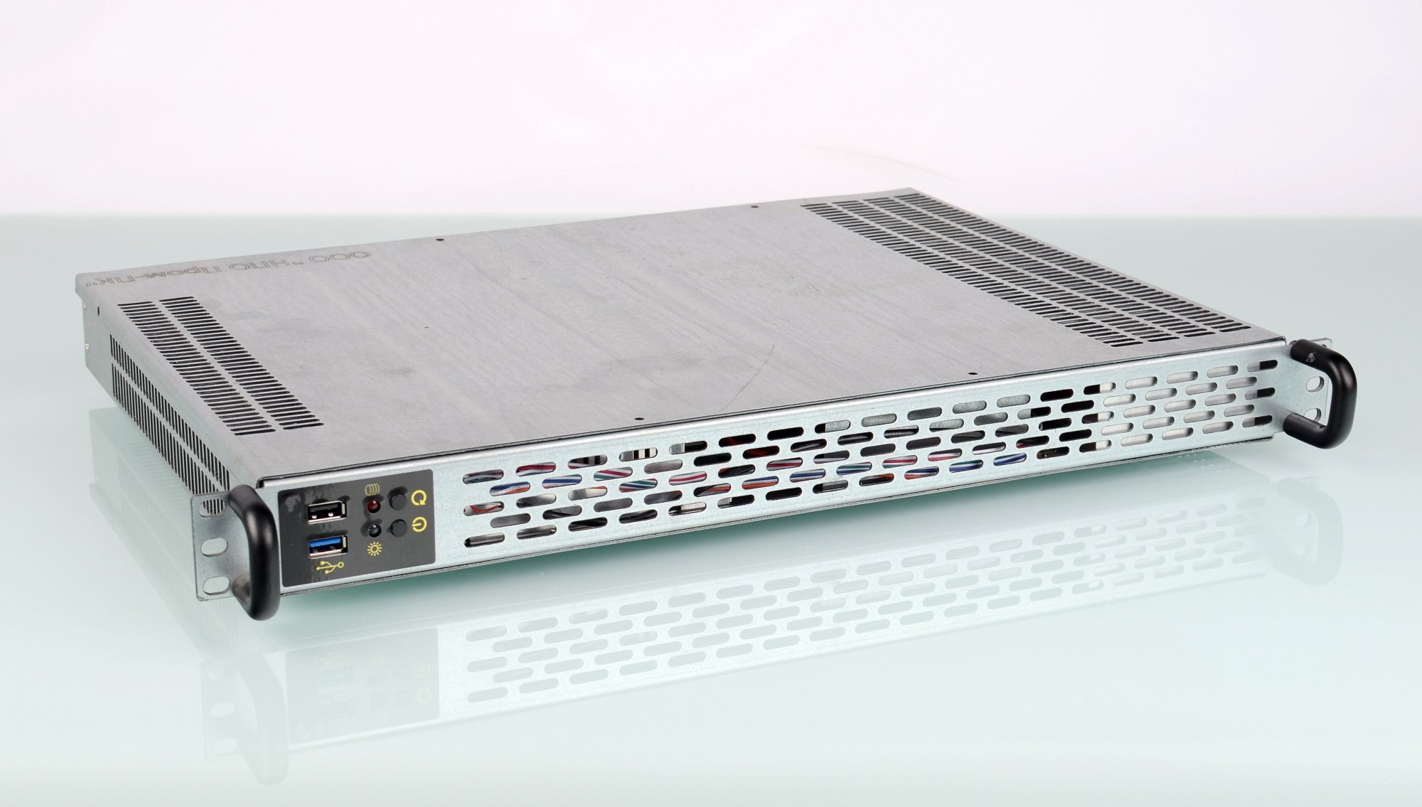 Промышленный безвентиляторный корпус IPCWAY Фобос-300, В стойку, глубина 300 мм, высота 44 мм, 1U